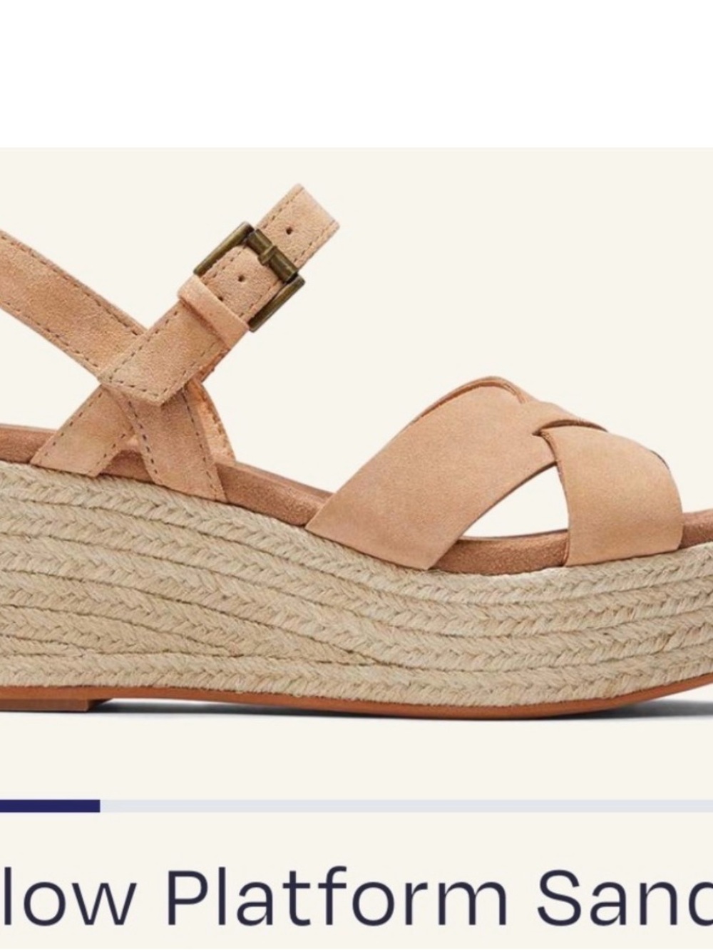 Toms Willow Wedge Sandals